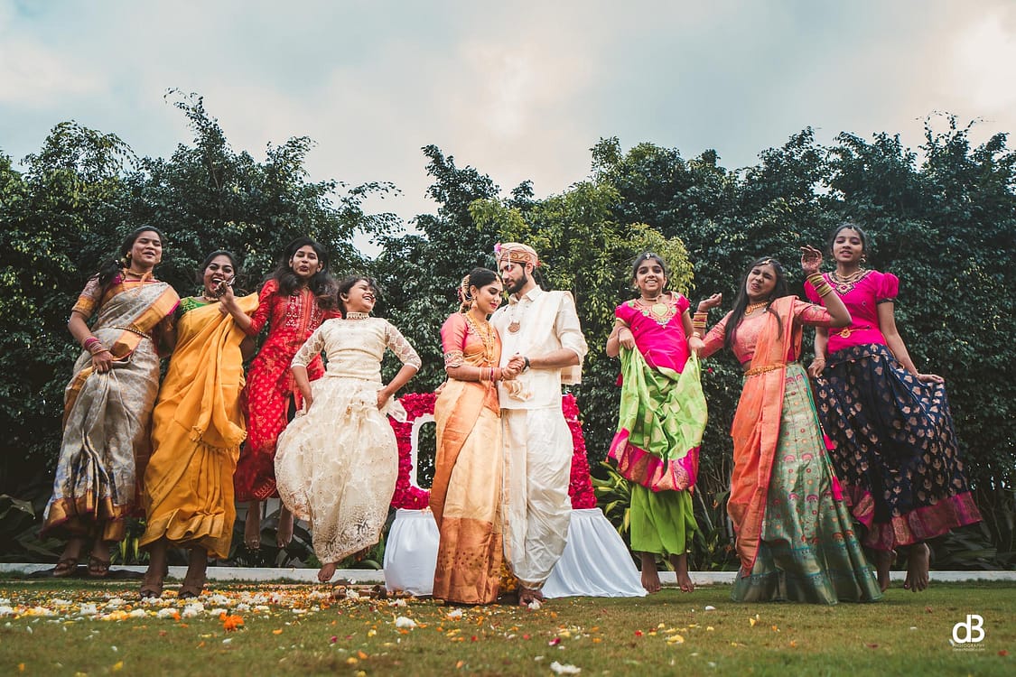 Telugu couple Wedding Photography Bangalore Dinesh Boiri